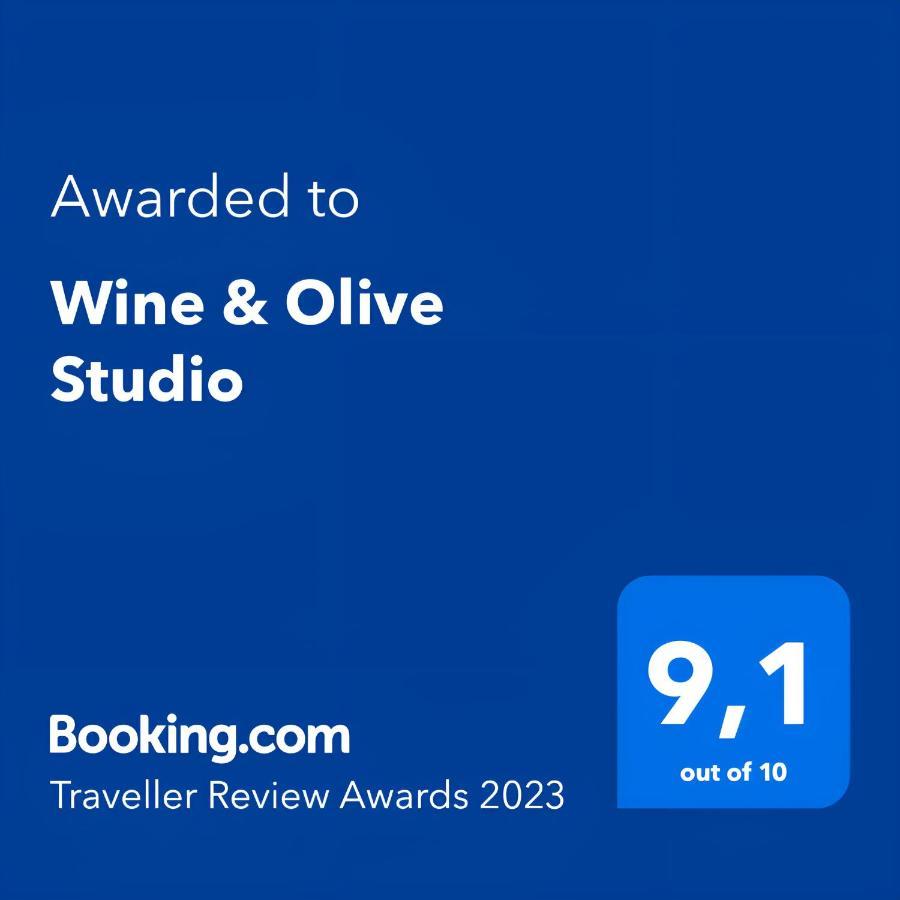 Wine & Olive Studio Gerakini Exteriör bild
